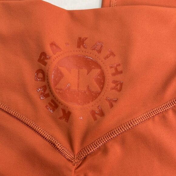 Gymshark Kathryn Kendra Pumpkin Athletic leggings size small. NWT - Picture 8 of 11